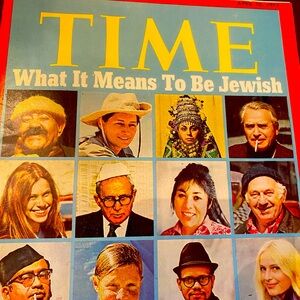 TIME 1972 Magazine what it means to be Jewish